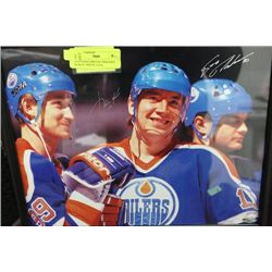 11x14 JARI KURRI/ESA TIKKANEN DUAL SIGNED W/ C.O.A