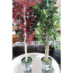 PAIR OF SHOWHOME ARTIFICIAL PLANTS