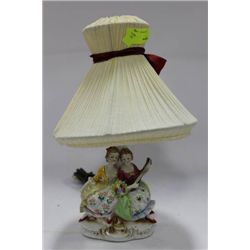 ESTATE PORCELAIN LAMP