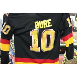 PAVEL BURE AUTOGRAPHED CANUCKS JERSEY
