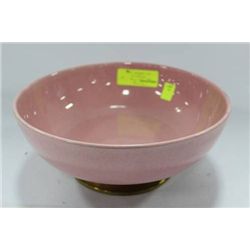 VINTAGE PINK FRUIT BOWL