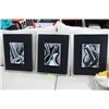 Image 1 : SHOWHOME 3 PC WALL ART SET