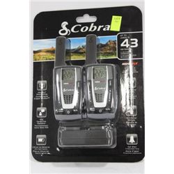 PAIR OF COBRA 2 WAY RADIOS