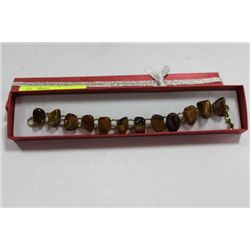 TIGER-EYE STONES BRACELET