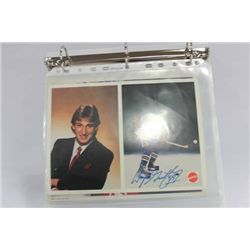 BINDER OF AUTOGRAPH & PICS