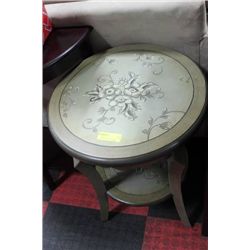 SHOWHOME FLORAL SIDETABLE