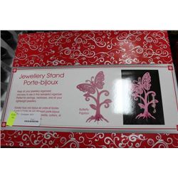 NEW BUTTERFLY JEWELRY STAND