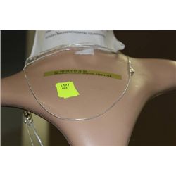 STAMPED .925 SILVER ROPE CHAIN