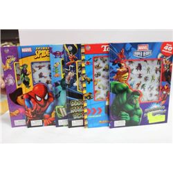 BUBBLE MAGNET BOOKS X6