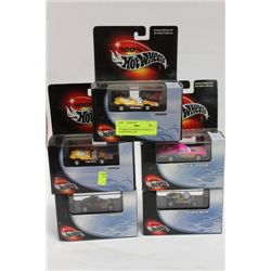 NEW 5 LIMITED EDITION HOT WHEEELS CARS IN BOX