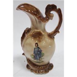 1 PINK GIRL AND BLUE BOY VASE