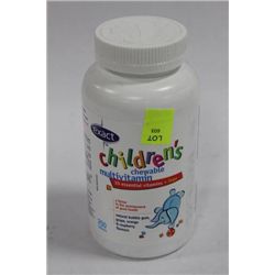 BOTTLE OF 250 CHILDRENS MULTI VITAMIN TABLETS
