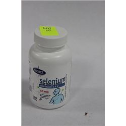 BOTTLE OF 100 SELENIUM TABLETS