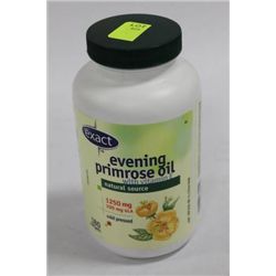 BOTTLE OF 180 EVENING PRIMROSE OIL SOFT GELS