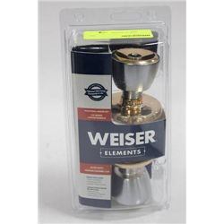 WEISER KEYED ENTRY HANDLE SET