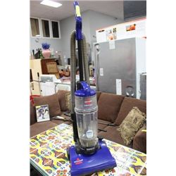 BISSELL BAGLESS UPRIGHT VACUUM - BLUE (WORKING)