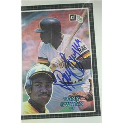 TONY GWNN AUTOGRAPH 85'
