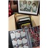 Image 1 : BOX WITH AUTOGRAPHED PICS & BINDERS OF HOCKEY CARD