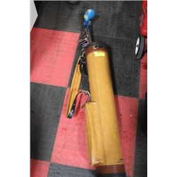 SET OF RETRO LADIES GOLF CLUBS & BAG