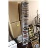 Image 1 : CD RACK W/ OVER 55 MUSIC CD'S