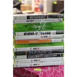 BUNDLE OF X-BOX GAMES