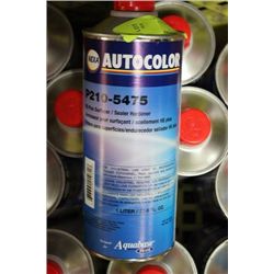 CRATE OF AUTO COLOR SEALER HARDENER