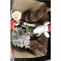 BOX OF CHRISTMAS MISC.