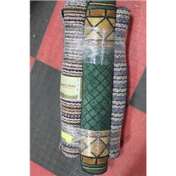 4 CARPET RUNNERS (4' X 2' & 6' X 2')