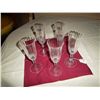 Image 1 : Crystal champagne flutes (5 pc set)