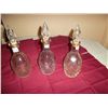 Image 1 : Pressed glass decanters 3