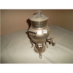 Silver Coffee Perk urn