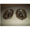 Image 1 : Sterling silver nut dishes 2 (matched set), Cut out top edge
