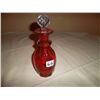 Image 1 : Cranberry glass cruet