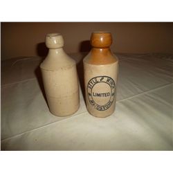 Pair of ginger bottles
