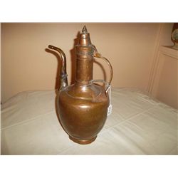 Large copper urn