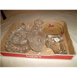 Collection of miscellaneous glass