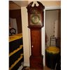 Image 1 : Grandfather tall clock - Brass face.