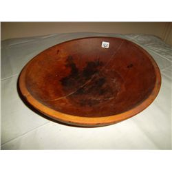 Maple wooden bowl