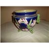 Image 1 : Porcelain Derby jardiniere. (1890's )  Typical colors and work. RW Bloore signed.