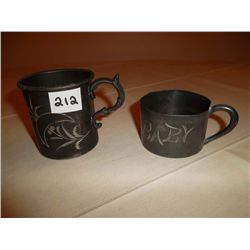 Silver Baby mugs