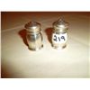 Image 1 : Pair of sterling siver salt or pepper shakers