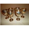 Image 1 : Sterling silver matching goblets - 6