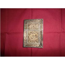 Filagree silver cigarette box