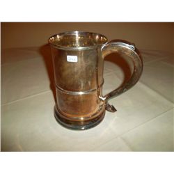 Sterling silver Sheffield mug. 1790