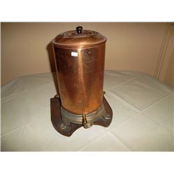 Copper coffee grinder