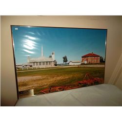 Photograph of Ile-A-La-Crosse Saskatchewan; and a music poster