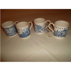 Crabtree & Evelyne mugs: 1991; 1992; 1993; 1994