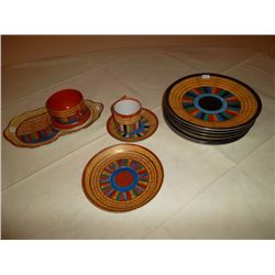 Assorted dishes made in Japan