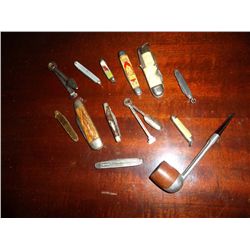 Collection of jack knives