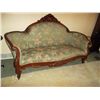 Image 1 : Walnut carved Victorian Sofa. Circa 1840 (part of a set - matching Mother and Father chairs and 5 si